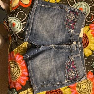Ariat jean shorts
